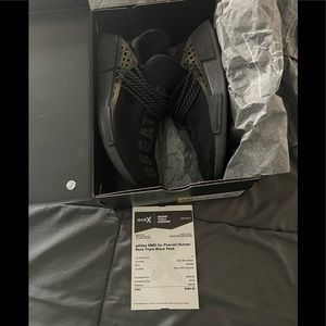 Size 11 - adidas NMD Human Race x Pharrell Triple Black 2021